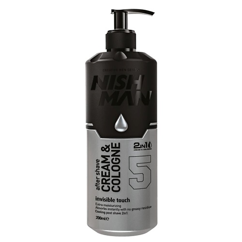

NISHMAN Крем одеколон после бритья 05 Invisible Touch 200, Крем одеколон после бритья 05 Invisible Touch