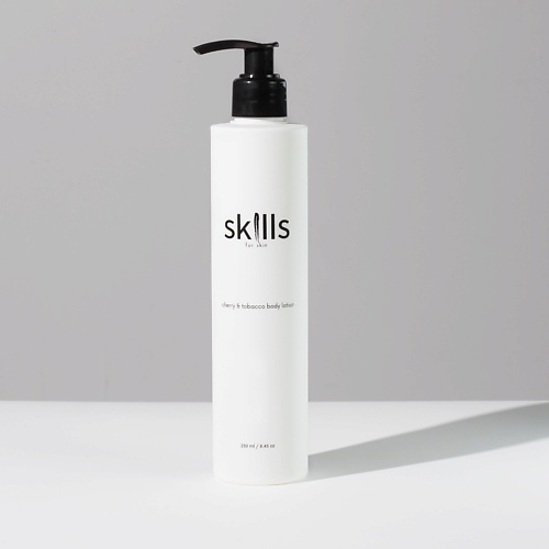 

SKILLS FOR SKIN Лосьон для тела с ароматом спелой вишни и табака 250, Лосьон для тела с ароматом спелой вишни и табака
