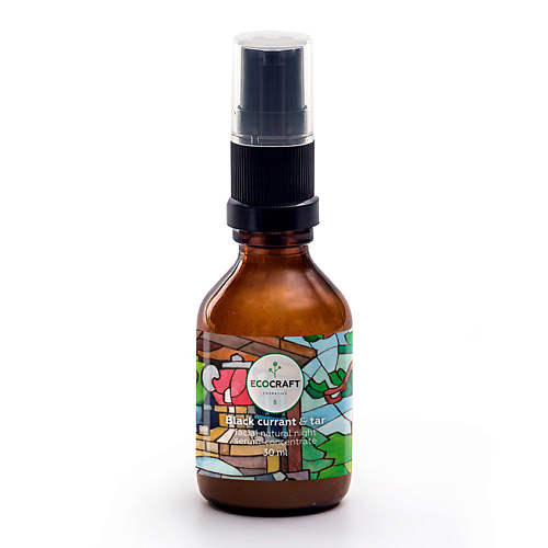 

ECOCRAFT Сыворотка-концентрат для лица Черная смородина и смола Black Currant & Tar Facial Natural Night Serum-Concentrate 30, Сыворотка-концентрат для лица Черная смородина и смола Black Currant & Tar Facial Natural Night Serum-Concentrate