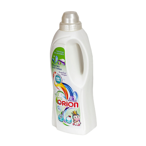 

ORION Фито-Гель для стирки детских вещей Крапива и Череда 1000, Фито-Гель для стирки детских вещей Крапива и Череда