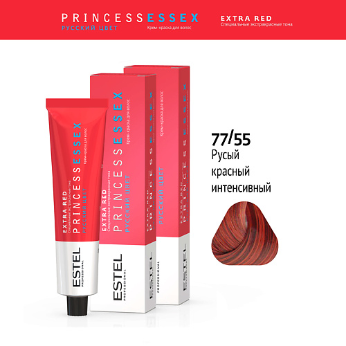 

ESTEL Крем-краска для волос PRINCESS ESSEX EXTRA RED, Крем-краска для волос PRINCESS ESSEX EXTRA RED