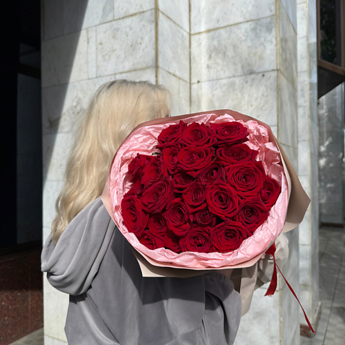 

MADE KRIS Букет из 25 красных роз "Красная королева", Букет из 25 красных роз "Красная королева"