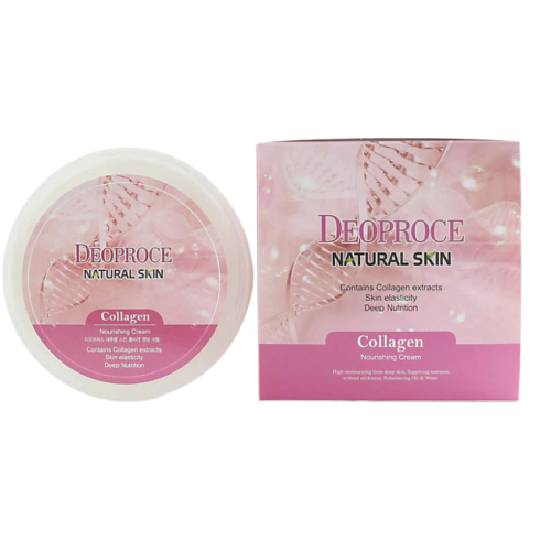 

DEOPROCE Питательный крем для лица с коллагеном 100, Питательный крем для лица с коллагеном