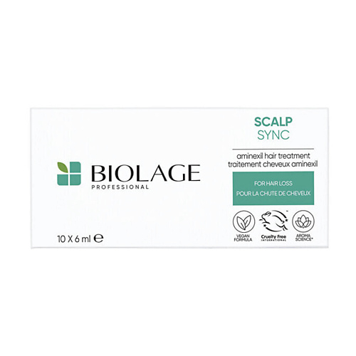 

BIOLAGE Тоник против выпадения волос в ампулах Scalpsync Pro-Aminexil, Тоник против выпадения волос в ампулах Scalpsync Pro-Aminexil