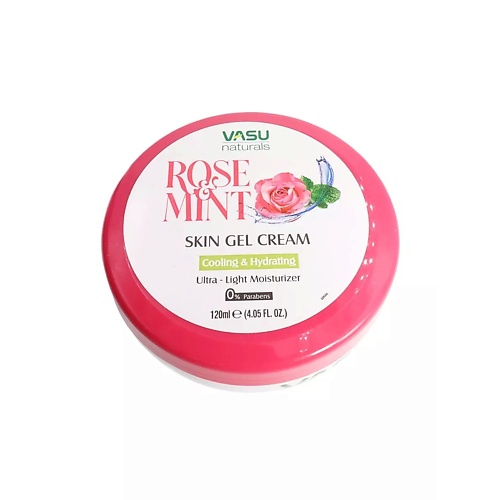 

VASU Крем-гель для кожи роза и мята (Rose Mint Skin Cream) 120, Крем-гель для кожи роза и мята (Rose Mint Skin Cream)