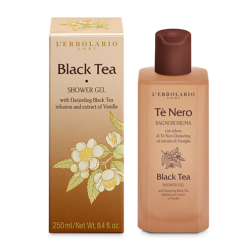 

LERBOLARIO Гель для душа "Черный Чай" Black Tea Shower Gel, Гель для душа "Черный Чай" Black Tea Shower Gel