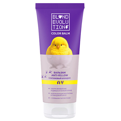 

ТОНИКА Бальзам оттеночный Anti-Yellow Blondevolution, Бальзам оттеночный Anti-Yellow Blondevolution