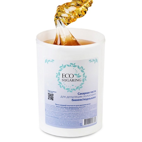 

ECOSUGARING Сахарная паста для шугаринга СРЕДНЯЯ 1500, Сахарная паста для шугаринга СРЕДНЯЯ