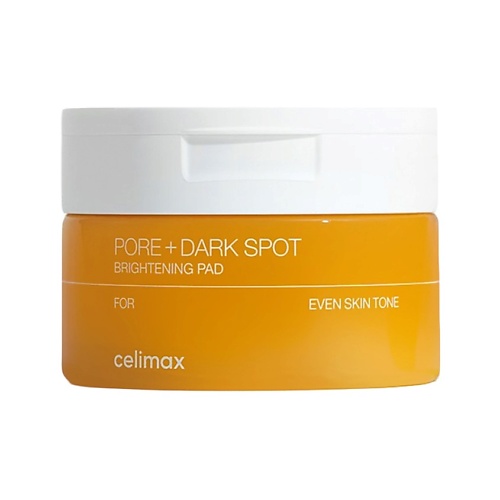 

CELIMAX Пэды для лица выравнивающие тон кожи PORE+DARK SPOT, Пэды для лица выравнивающие тон кожи PORE+DARK SPOT