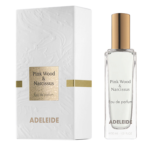 

ADELEIDE Парфюмерная вода Pink Wood & Narcissus (РОЗОВОЕ ДЕРЕВО И НАРЦИСС) 30, Парфюмерная вода Pink Wood & Narcissus (РОЗОВОЕ ДЕРЕВО И НАРЦИСС)
