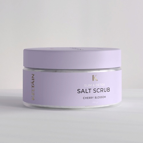 

KELTAIN Солевой скраб для тела с ароматом цветущей вишни 360, Солевой скраб для тела с ароматом цветущей вишни