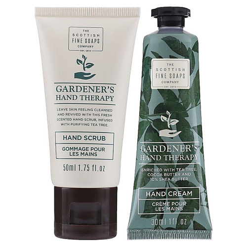 

SCOTTISH FINE SOAPS Набор для ухода за руками Gardeners Therapy Hand Care Duo, Набор для ухода за руками Gardeners Therapy Hand Care Duo