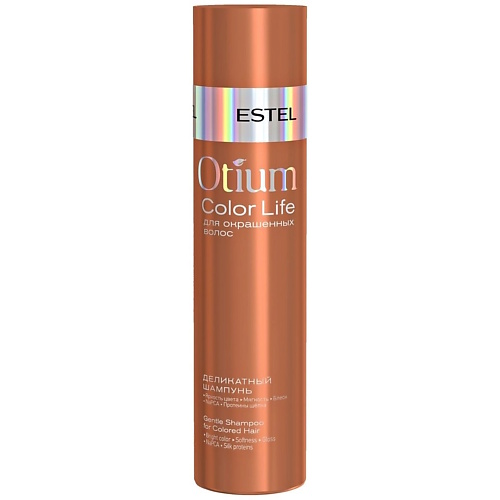 

ESTEL PROFESSIONAL Деликатный шампунь для окрашенных волос OTIUM COLOR LIFE 250, Деликатный шампунь для окрашенных волос OTIUM COLOR LIFE
