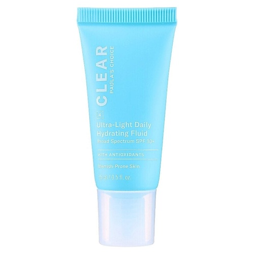 

PAULA'S CHOICE Легкий увлажняющий флюид Clear Ultra-Light Daily Hydrating, Легкий увлажняющий флюид Clear Ultra-Light Daily Hydrating