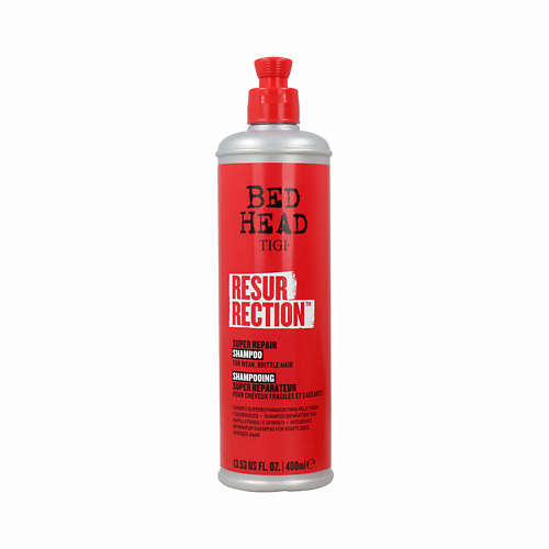 

TIGI Шампунь для сильно поврежденных волос Bed Head Resurrection 400, Шампунь для сильно поврежденных волос Bed Head Resurrection