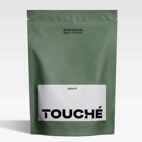 

TOUCHÉ BEAUTY Антицеллюлитный скраб с маслами КОФЕ МЯТА 250.0, Антицеллюлитный скраб с маслами КОФЕ МЯТА