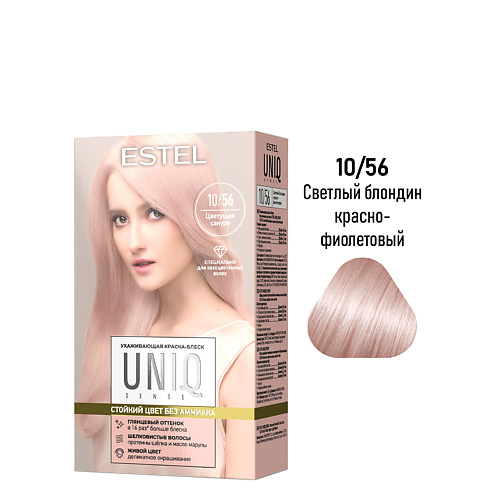 

ESTEL PROFESSIONAL ESTEL Краска-блеск для волос без аммиака UNIQ SENSE 165, ESTEL Краска-блеск для волос без аммиака UNIQ SENSE