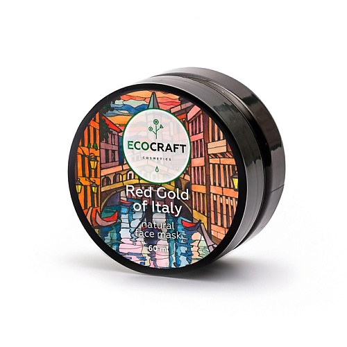 

ECOCRAFT Маска для лица Красное золото Италии Red Gold of Italy Natural Face Mask 60, Маска для лица Красное золото Италии Red Gold of Italy Natural Face Mask