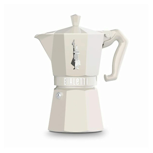 

BIALETTI Кофеварка Italian Coffee Pot MOKA EXCLUSIVE CREAM 6T, Кофеварка Italian Coffee Pot MOKA EXCLUSIVE CREAM 6T