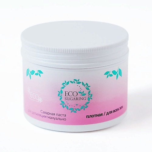 

ECOSUGARING Сахарная паста для шугаринга ПЛОТНАЯ для всех зон 200, Сахарная паста для шугаринга ПЛОТНАЯ для всех зон