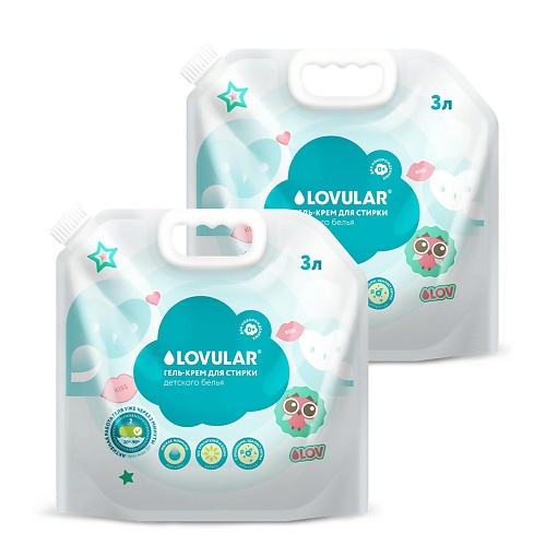 

LOVULAR Гель для стирки SWEET KISS 6000, Гель для стирки SWEET KISS