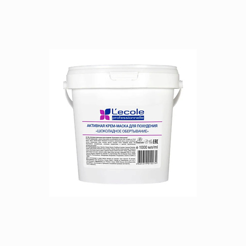 

FLORESAN Крем-маска для похудения Шоколадное обертывание 1000, Крем-маска для похудения Шоколадное обертывание