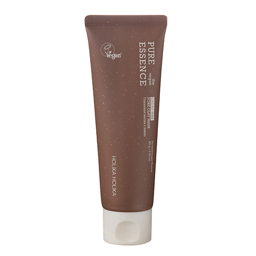HOLIKA HOLIKA Глиняная маска с какао Pure Essence The Vegan Cacao Nibs Pore Clay Mask 1200₽