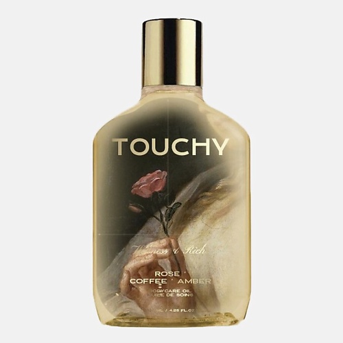 

TOUCHY Парфюмированное сухое масло для тела coffee ' rose ' amber 130, Парфюмированное сухое масло для тела coffee ' rose ' amber