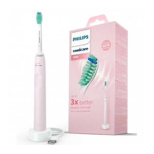 

PHILIPS Электрическая зубная щетка Sonicare 2100 Series HX3651/11, Электрическая зубная щетка Sonicare 2100 Series HX3651/11