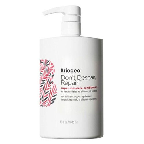 

BRIOGEO Кондиционер для волос Don't Despair, Repair! Super Moisture 1000, Кондиционер для волос Don't Despair, Repair! Super Moisture