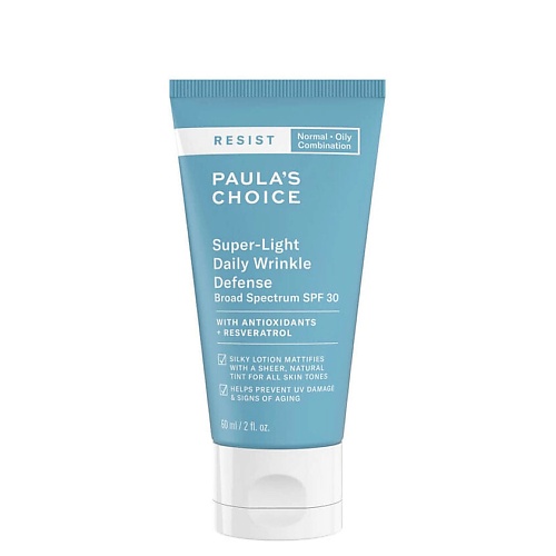 

PAULA'S CHOICE Флюид Resist Super-Light Daily Wrinkle Defense SPF30 60, Флюид Resist Super-Light Daily Wrinkle Defense SPF30