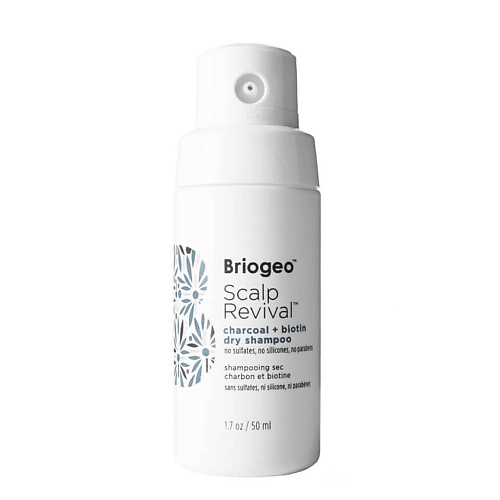 

BRIOGEO Сухой шампунь Scalp Revival Charcoal + Biotin 50, Сухой шампунь Scalp Revival Charcoal + Biotin