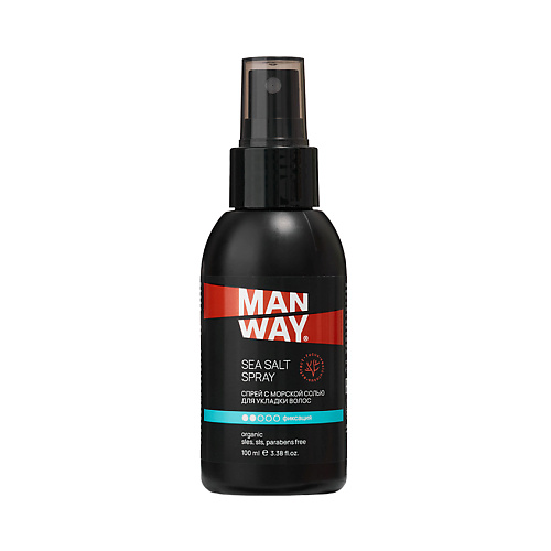 

MAN WAY Спрей с морской солью для укладки волос Sea Salt Spray 100, Спрей с морской солью для укладки волос Sea Salt Spray