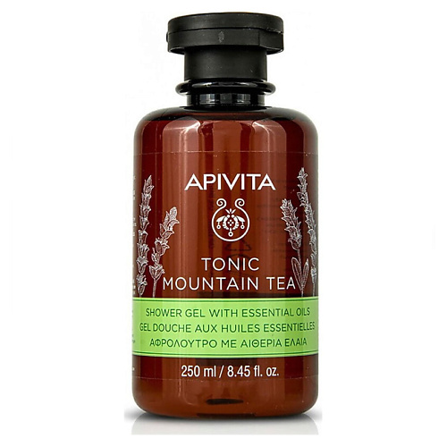 

APIVITA Гель для душа Tonic Mountain Tea, Гель для душа Tonic Mountain Tea