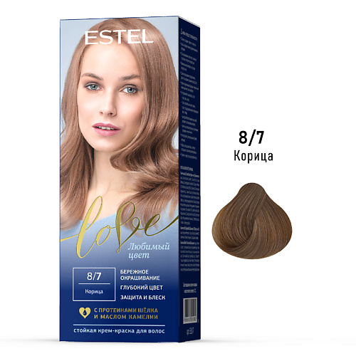 

ESTEL Стойкая крем-краска для волос LOVE, Стойкая крем-краска для волос LOVE