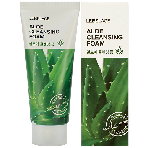 

LEBELAGE Пенка для умывания с экстрактом алоэ 100, Пенка для умывания с экстрактом алоэ