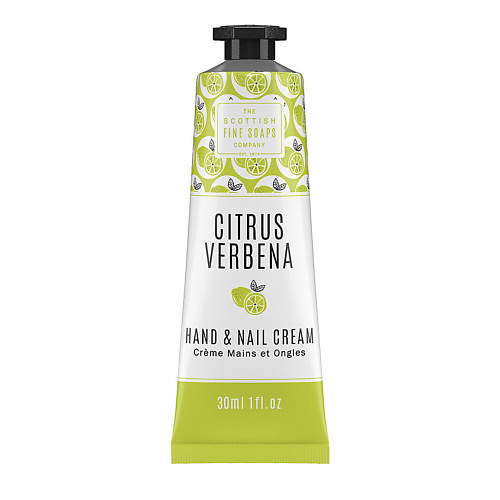 

SCOTTISH FINE SOAPS Крем для рук и ногтей Citrus Verbena Hand & Nail Cream 30, Крем для рук и ногтей Citrus Verbena Hand & Nail Cream