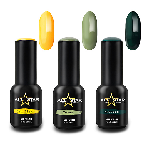 

ALL STAR PROFESSIONAL Набор Гель-лаков для маникюра PINK PANTHER, Набор Гель-лаков для маникюра PINK PANTHER