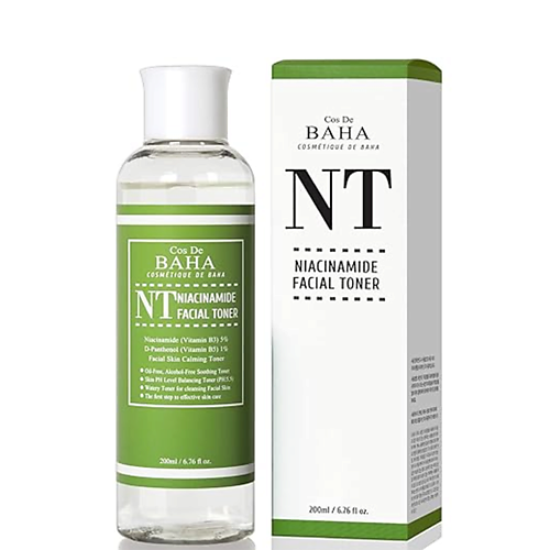 

COS DE BAHA Тонер для лица для проблемной кожи НИАЦИНАМИД NT Niacinamide Toner 250.0, Тонер для лица для проблемной кожи НИАЦИНАМИД NT Niacinamide Toner
