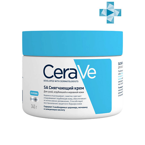 CERAVE SA Смягчающий крем для сухой огрубевшей и неровной кожи Rough and Bumpy Skin 340 1844₽