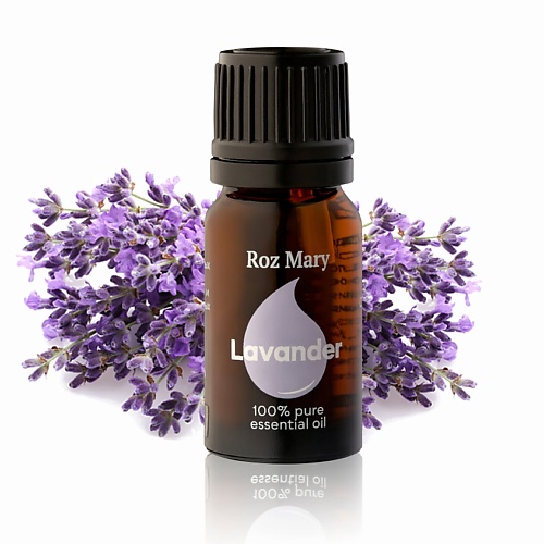 

ROZ MARY Эфирное масло Лаванда лекарственная 100% натуральное 10, Эфирное масло Лаванда лекарственная 100% натуральное