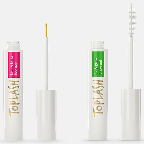 

TOPLASH Набор : сыворотка для роста ресниц и бровей, гель для ухода и фиксации бровей, косметичка, Набор : сыворотка для роста ресниц и бровей, гель для ухода и фиксации бровей, косметичка