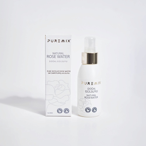 

PUREMIX Гидролат спрей розовой воды 100, Гидролат спрей розовой воды