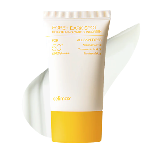

CELIMAX Солнцезащитный крем для сияния кожи Celimax Pore+Dark Spot Brightening Care Sunscreen SPF 50 50, Солнцезащитный крем для сияния кожи Celimax Pore+Dark Spot Brightening Care Sunscreen SPF 50