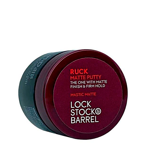 Мастика для укладки волос LOCK STOCK & BARREL Матовая мастика Ruck Matte Putty