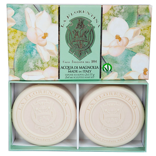 

LA FLORENTINA Набор мыла Fresh Magnolia. Свежая магнолия 230, Набор мыла Fresh Magnolia. Свежая магнолия
