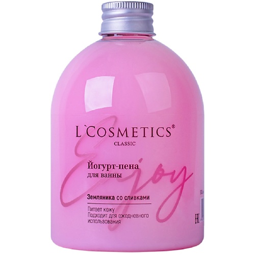 

LCOSMETICS Пена для ванны "Земляника со сливками" 500, Пена для ванны "Земляника со сливками"