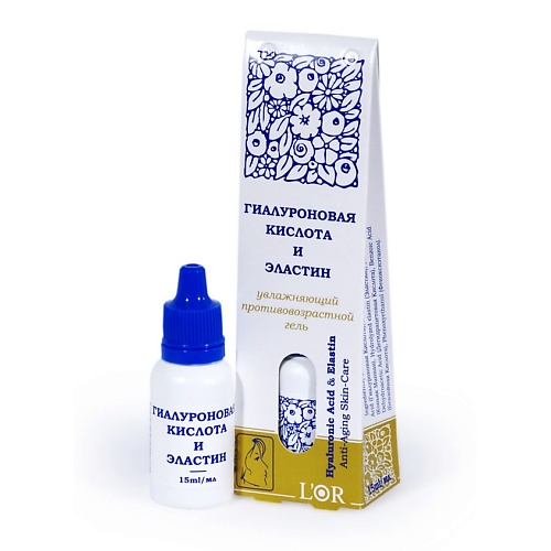 Кислоты для лица DNC Гель для лица Гиалуроновая кислота и эластин L'Or Hyaluronic Acid & Elastin Anti-Aging Skin-Care