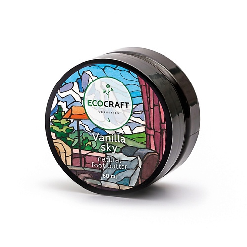 

ECOCRAFT Крем-масло для ног Ванильное небо Vanilla Sky Natural Foot Butter 60, Крем-масло для ног Ванильное небо Vanilla Sky Natural Foot Butter