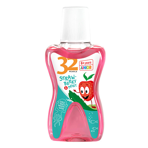 

MODUM Ополаскиватель для полости рта 32 ЖЕМЧУЖИНЫ Детский с 6 лет земляника и мята 245, Ополаскиватель для полости рта 32 ЖЕМЧУЖИНЫ Детский с 6 лет земляника и мята